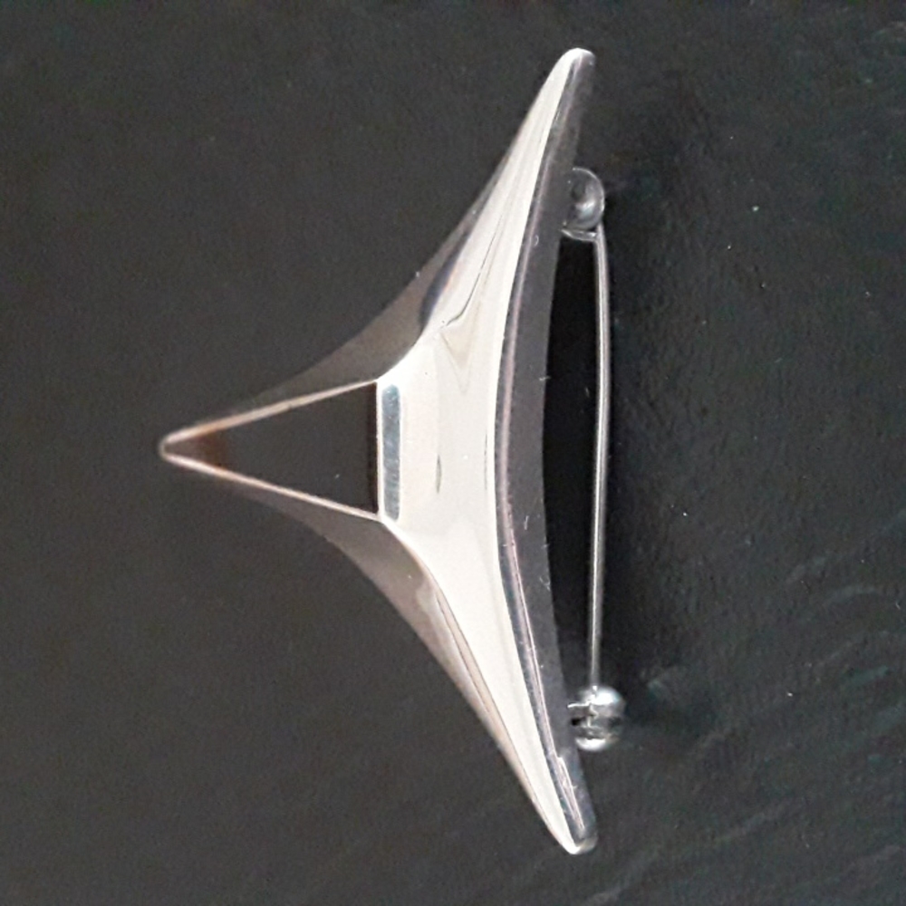 Vtg 925 Sterling Silver Brooch/pin - Picture 7 of 12